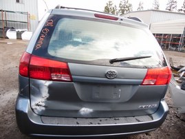 2004 TOYOTA SIENNA XLE SAGE 3.3L AT Z17957